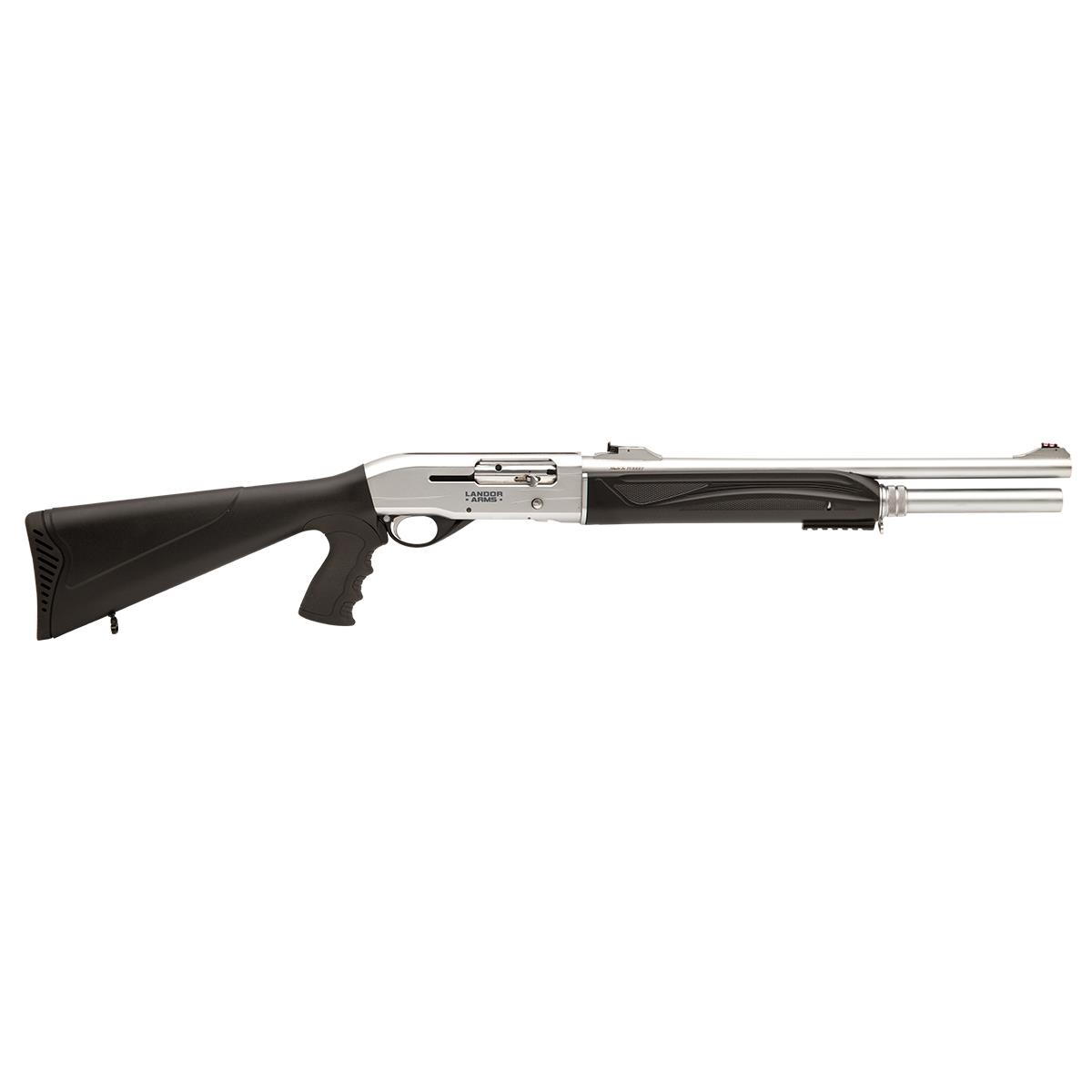 LND-304 YARI OTOMATİK AV TÜFEĞİ BEYAZ NIKEL
