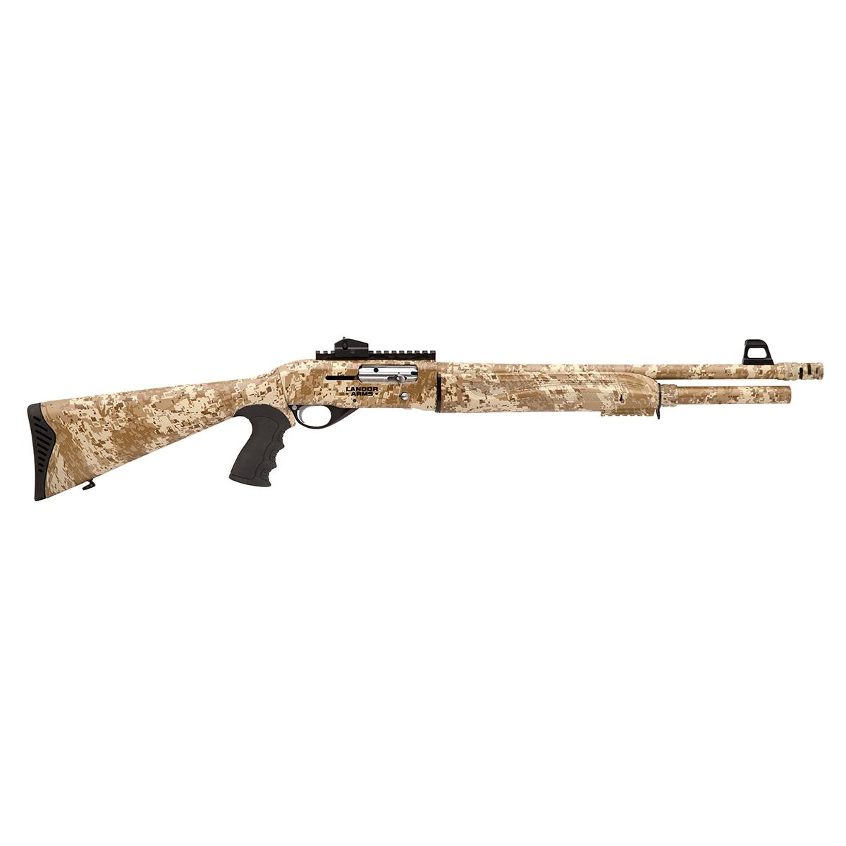 LND-306 SEMI AUTOMATIC SHOTGUN 12GA CAMO